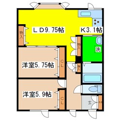 ラ・グラース昭和南の物件間取画像